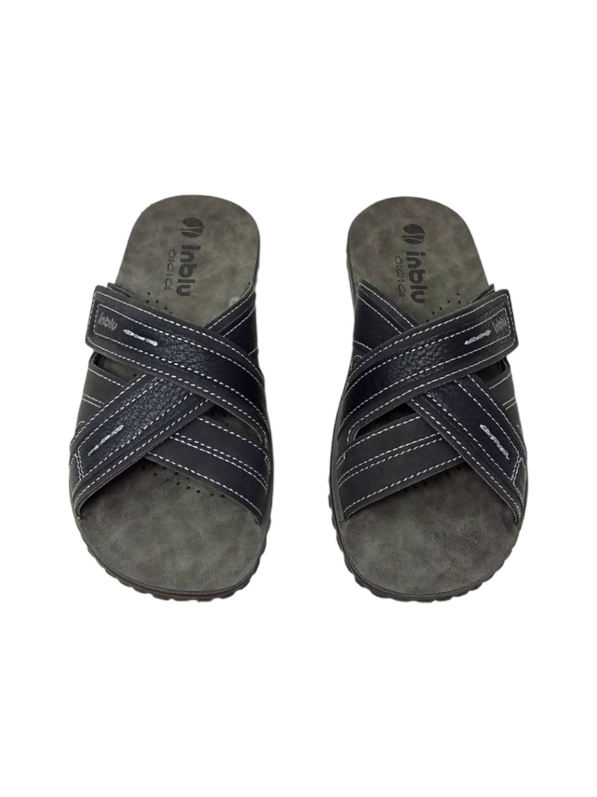 Ciabatta INBLU FN000099 NERO UOMO