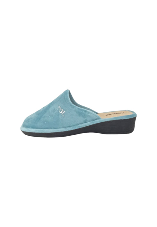 Pantofola TIGLIO 1600 CIELO donna