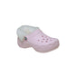 Classico CROCS con pelliccia PLATFORM FUZZ LINED CG 212854-6ZW donna