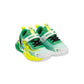 Sneakers luminose Bull Boys Jurassic Rex DNAL5117 VERDE Bambino