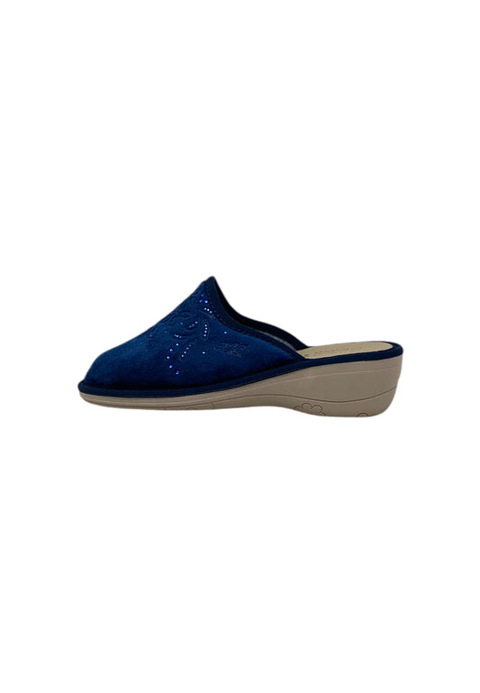 Pantofola profumata da camera AXA 21400A BLUE donna