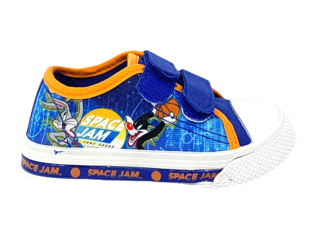 Scarpa tela bassa con luci SPACE JAM W2020029T BLUE BAMBINO
