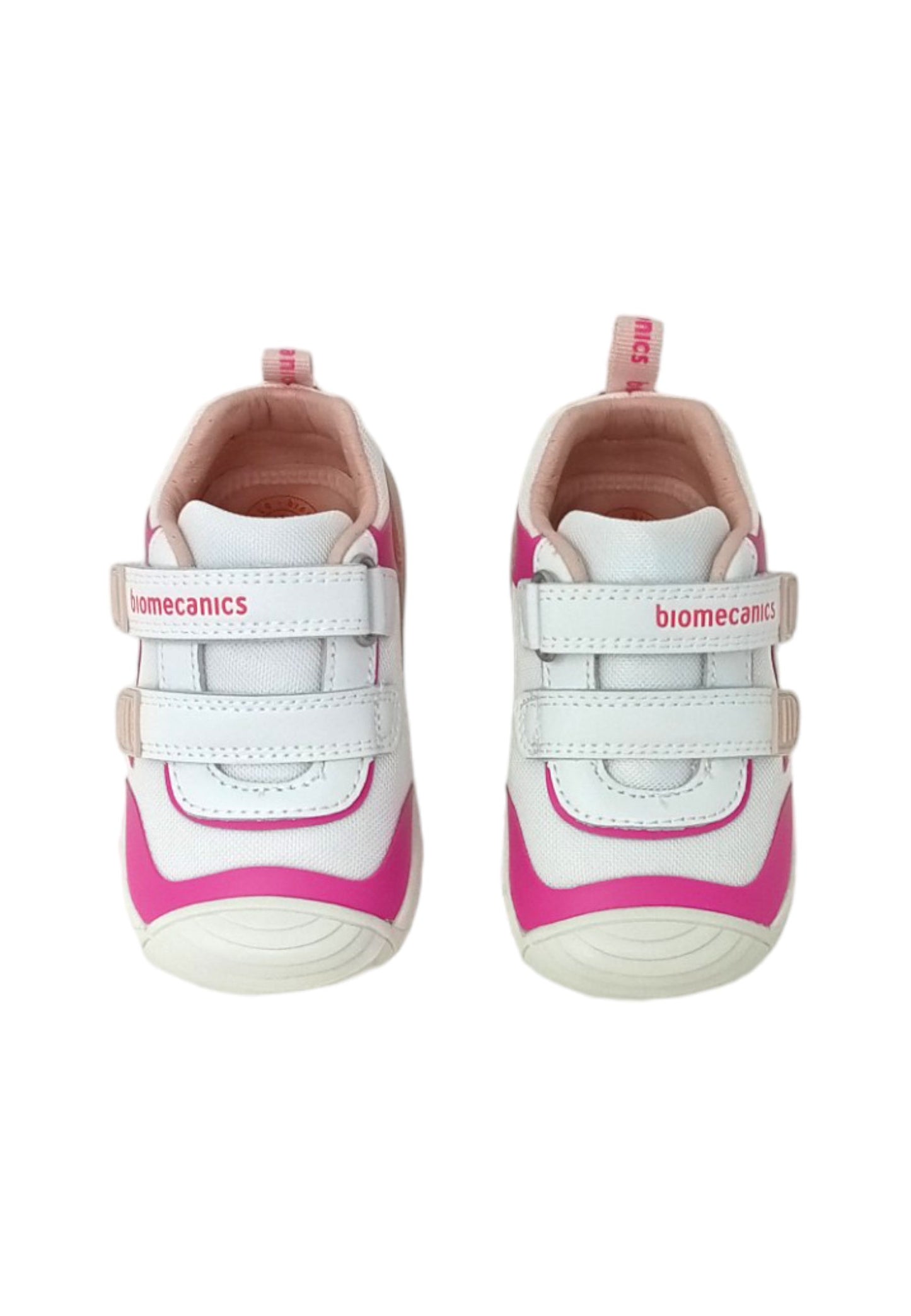Sneaker Biomecanics 242152-C bianco/fuxia Bambina