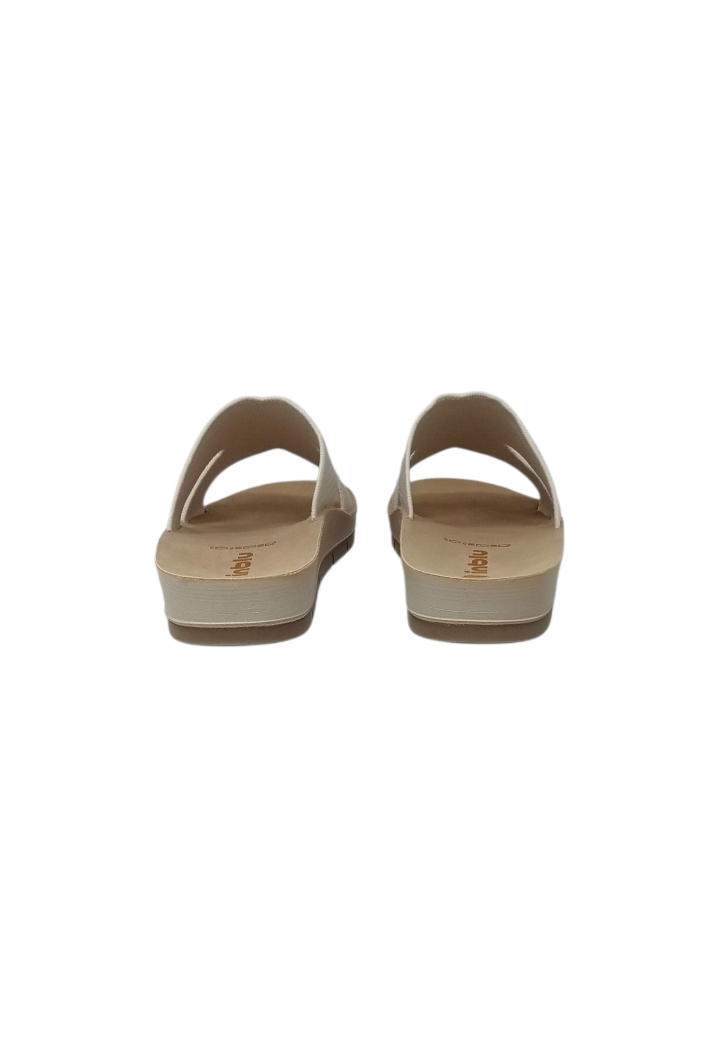 Ciabatta INBLU AG000014 GHIACCIO donna