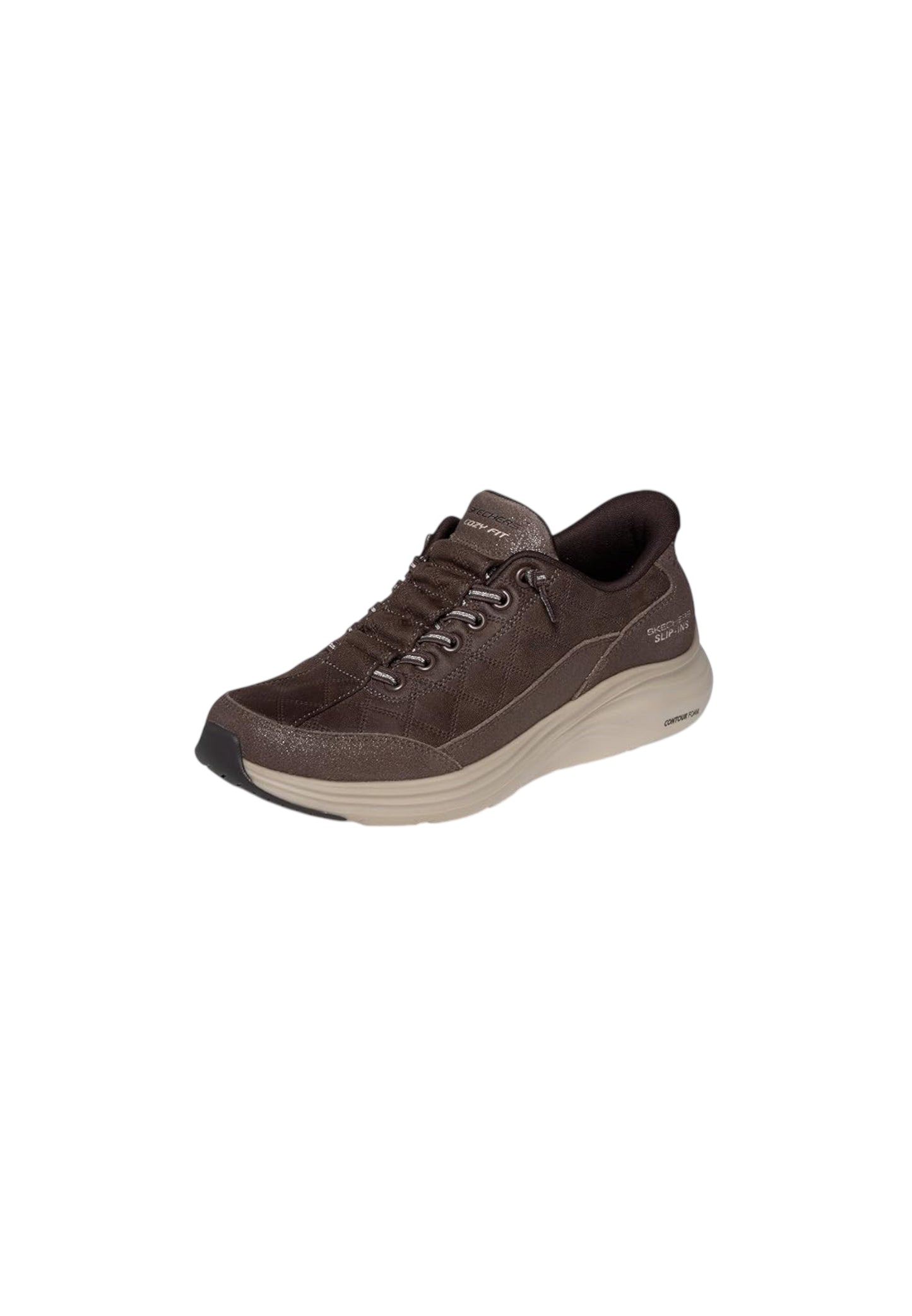Sneaker SKECHERS Slip-ins CONTOUR FOAM - Natural Ease 150507/CHOC Donna