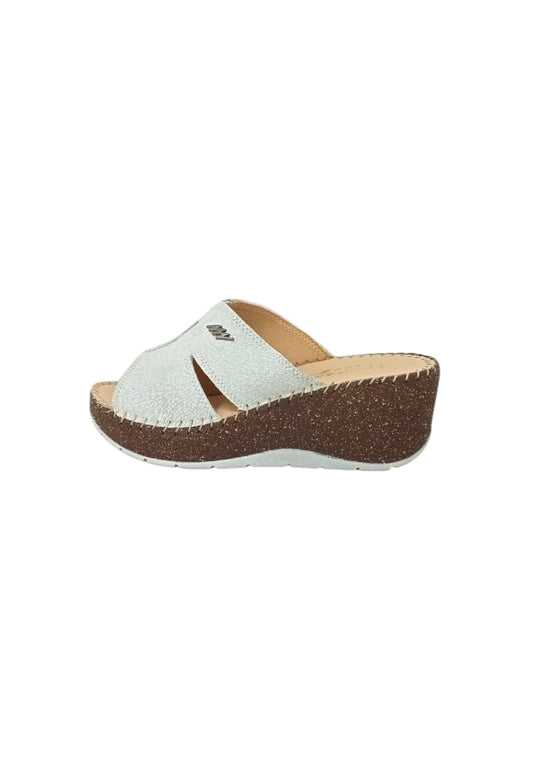 Ciabatta Stile Di Vita 6331 Bianco Donna