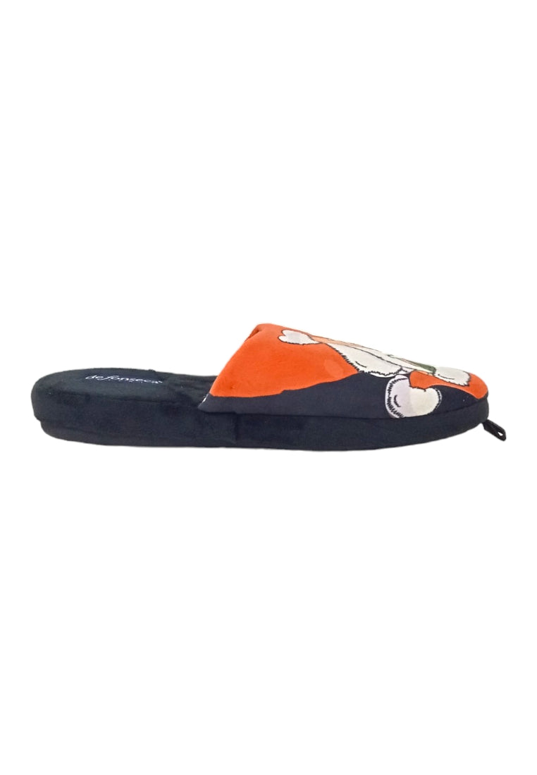 Pantofola DE FONSECA DE.ROMA M926 ROSSO/NERO uomo