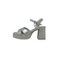 Sandali con tacco XTI 142356 PLATA donna