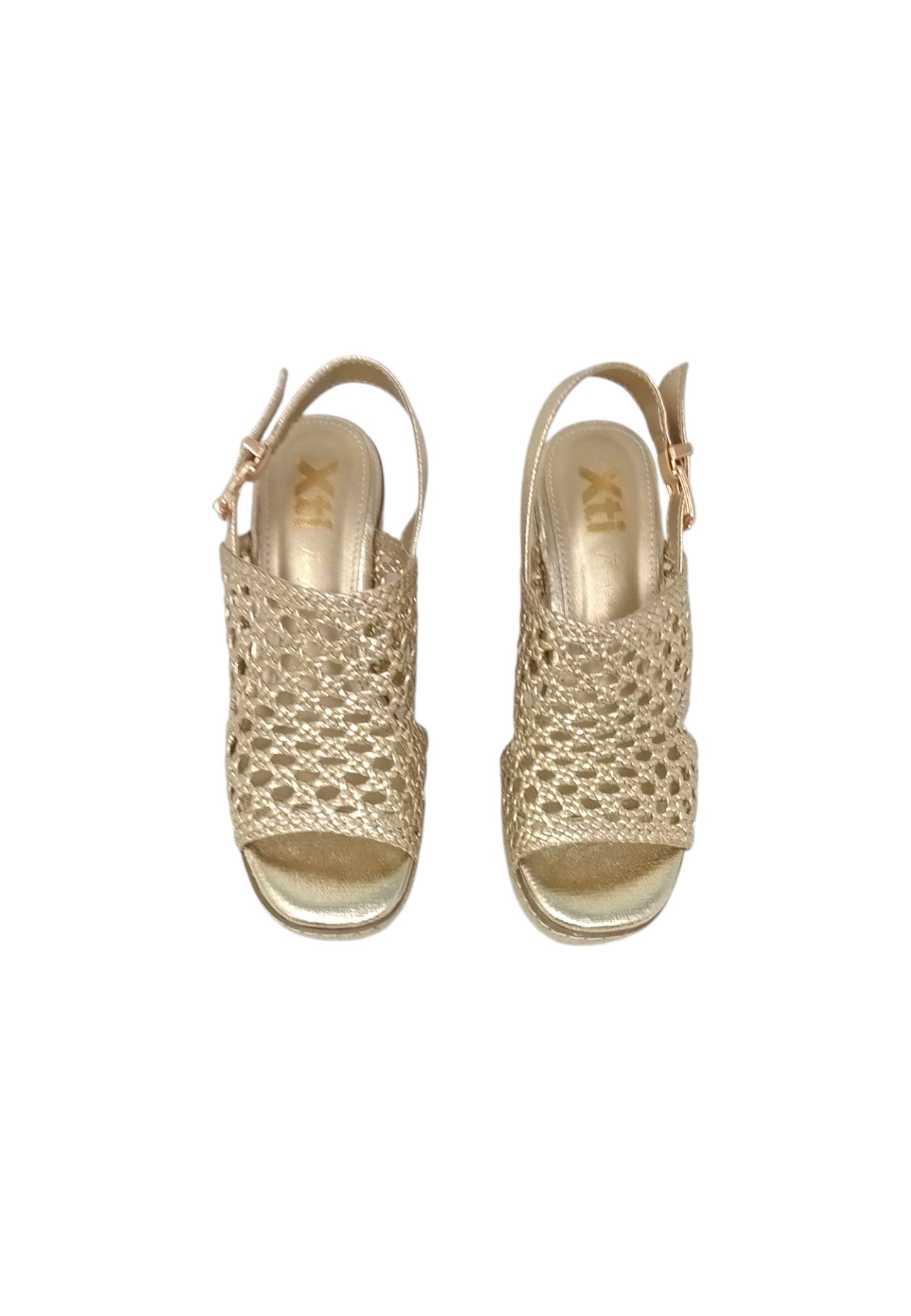 Sandali con zeppa XTI 143829 ORO donna