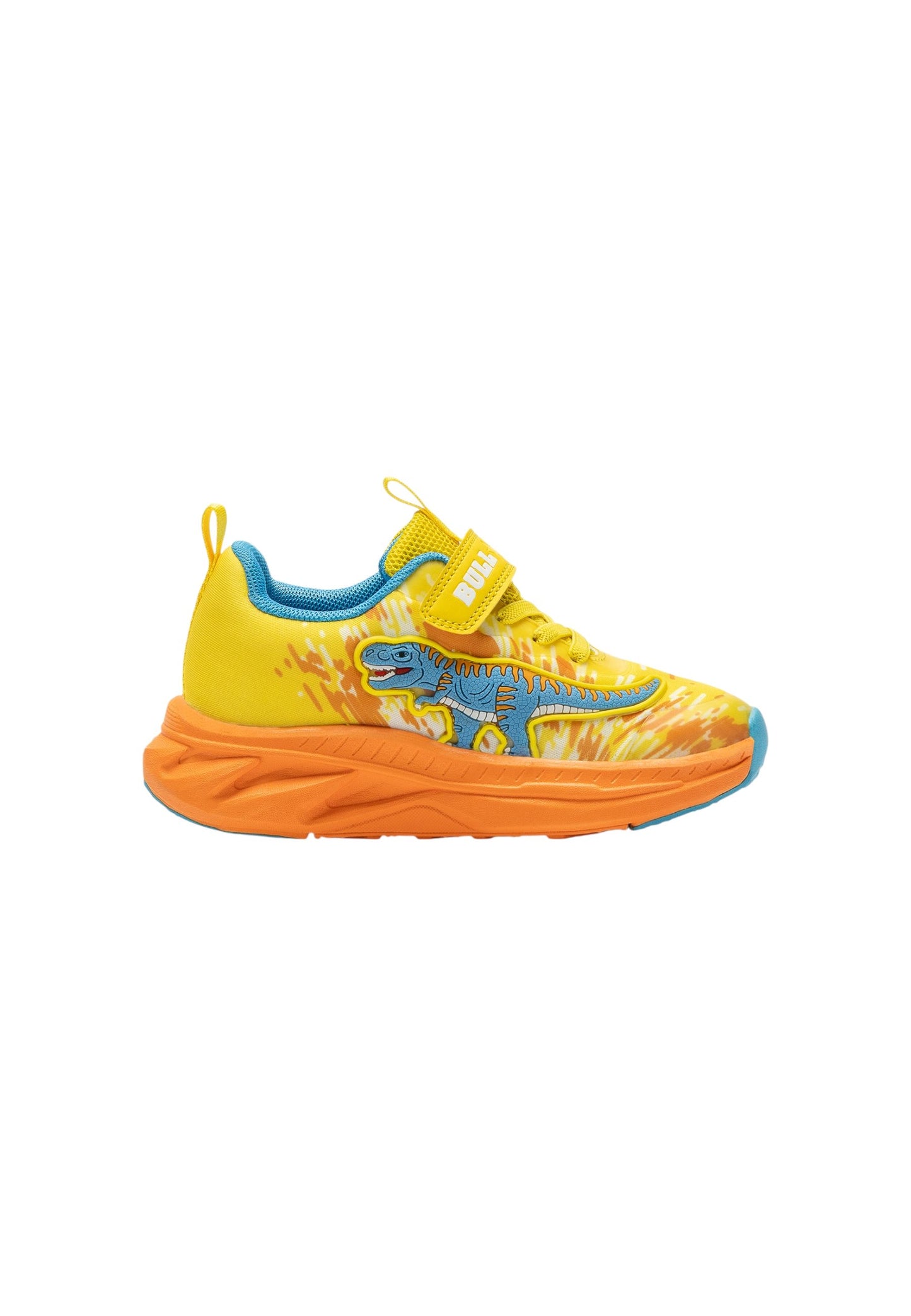 Sneakers luminose Bull Boys Explorator Rex DNAL5155 GIALLO Bambino