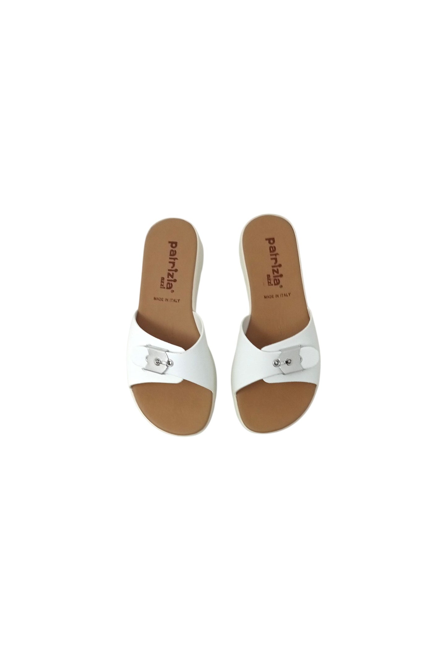 CIABATTA PATRIZIA AZZI A21/B BIANCO/BIANCO donna