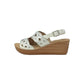 SANDALI INBLU GM000044 BIANCO DONNA
