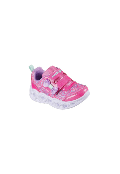 Sneakers luminose Skechers 303258N/HPMT Heart lights bambina