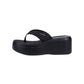 Ciabatta infradito con zeppa IPANEMA SOLARIS FEM 83787 BO876 BLK donna
