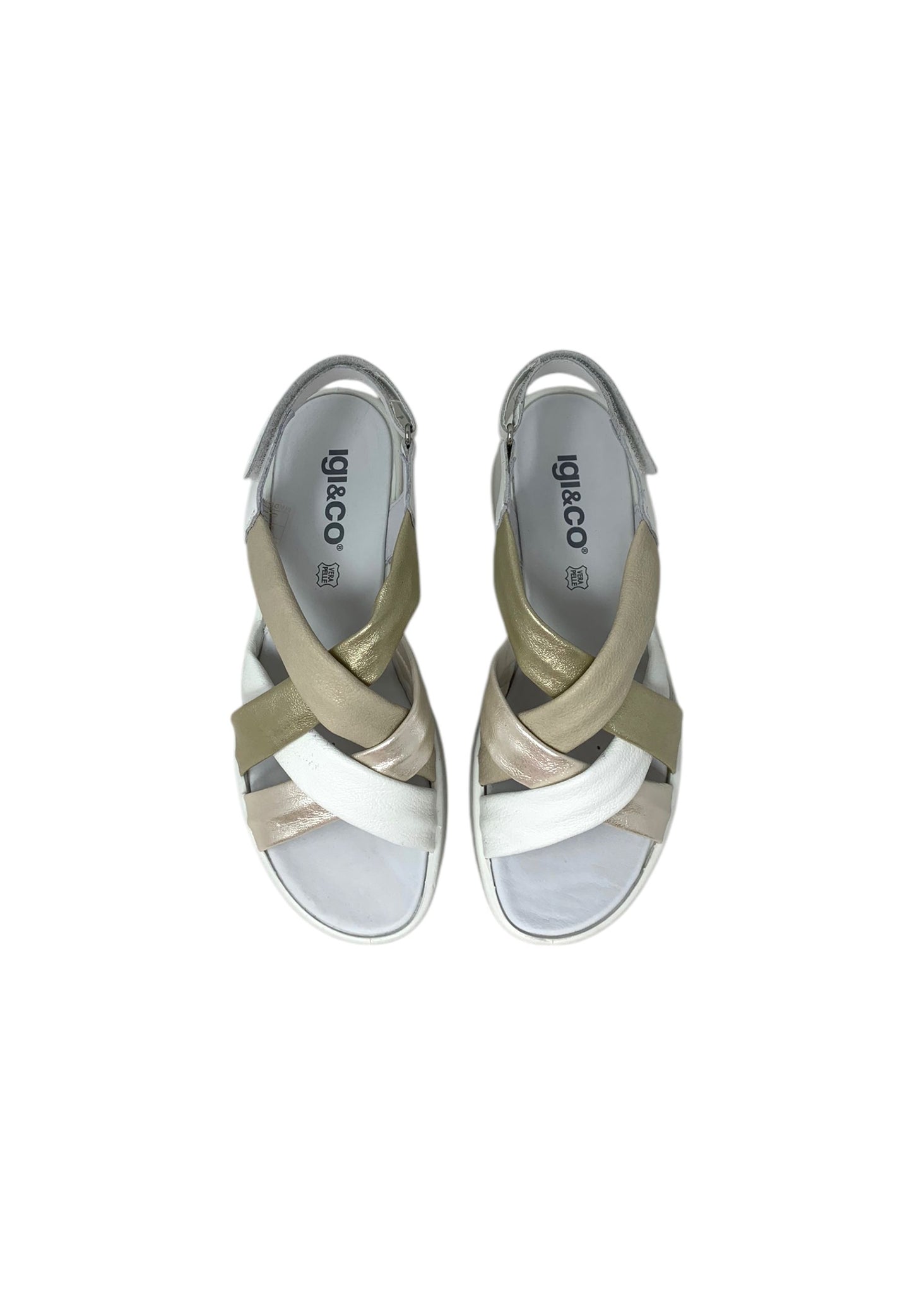 Sandali con zeppa Igi&Co 7666722 Donna