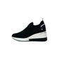 Sneaker alta XTI 143718 NEGRO donna