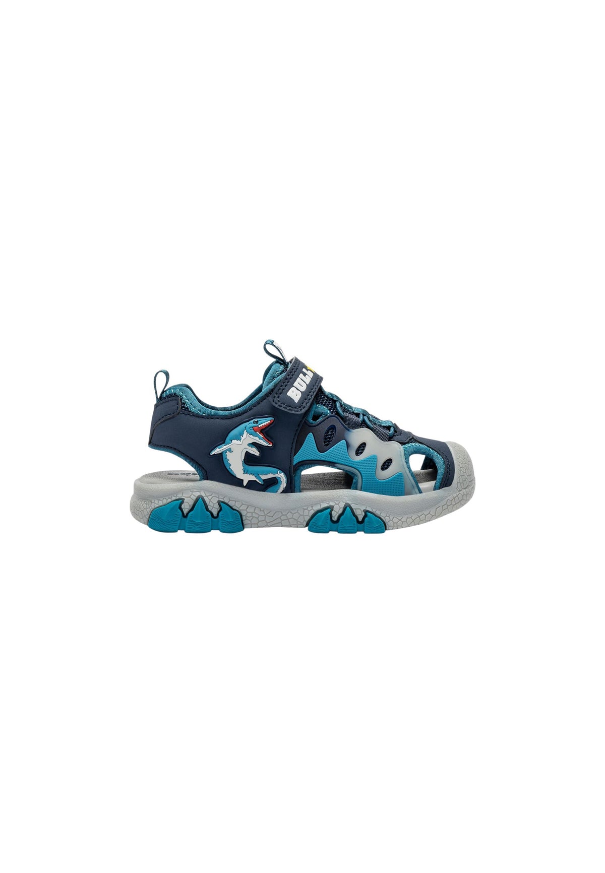 Sandali con luci BULL BOYS Mosasauro DNCL5192 BLU Bambino