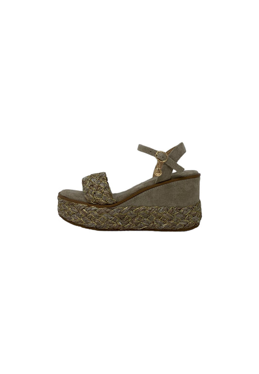 Sandali con zeppa XTI 142675 BEIGE donna