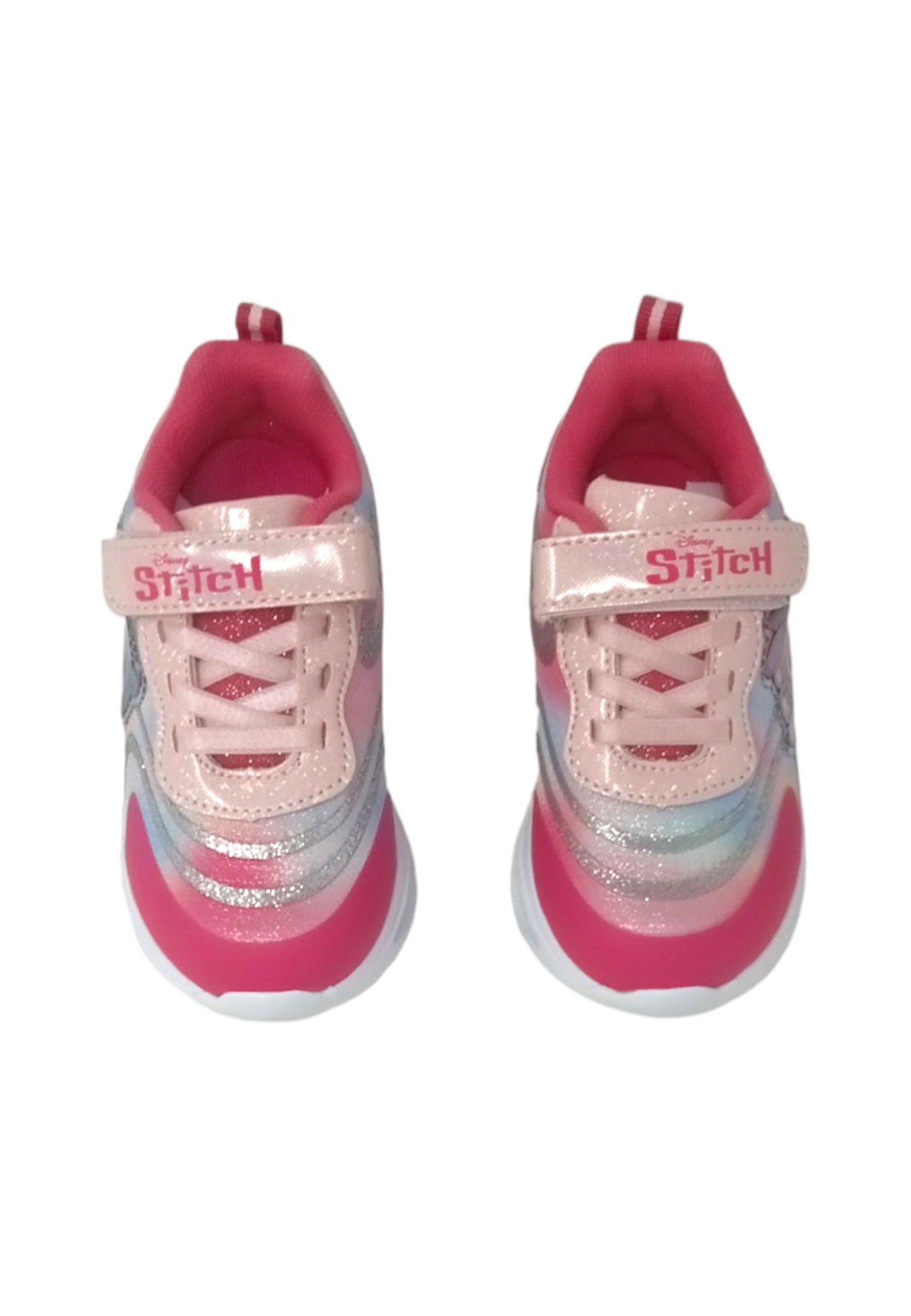 Sneaker con luci Silver Lilo & Stitch  D6020038T PINK Bambina