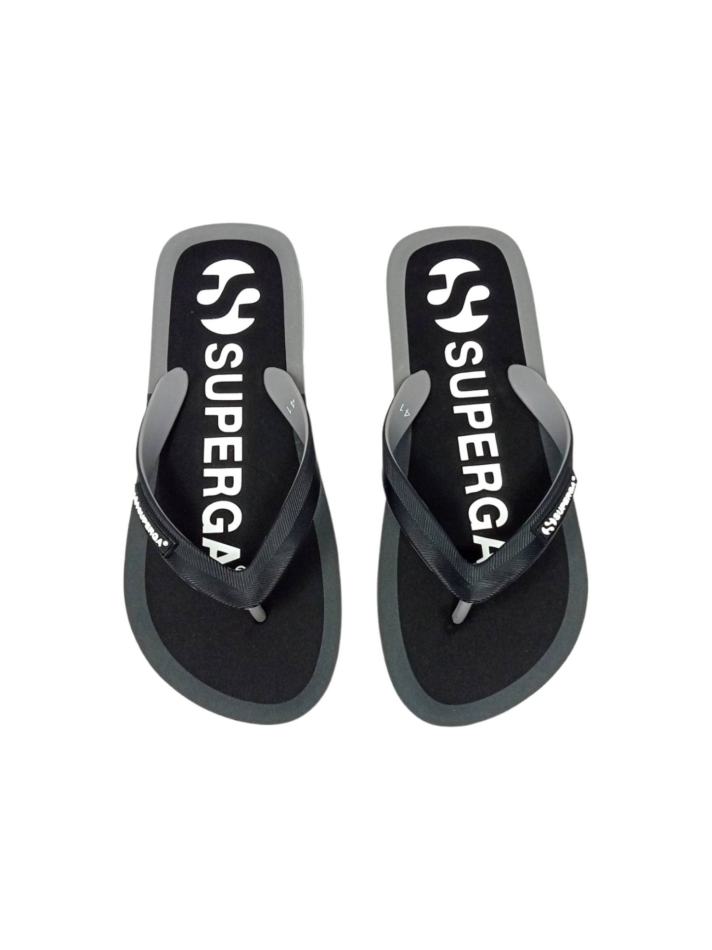 Ciabatta infradito Superga S24T189 NERO Uomo