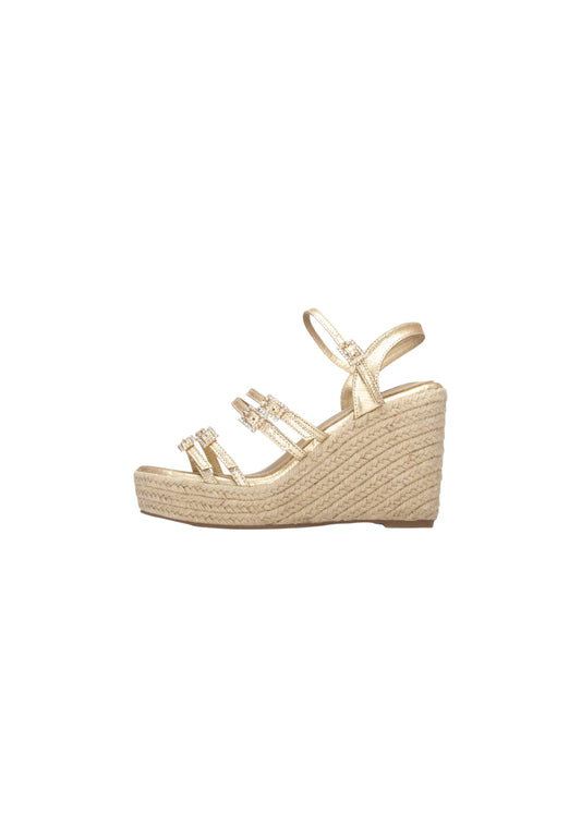 Sandali con zeppa XTI 145423 ORO donna