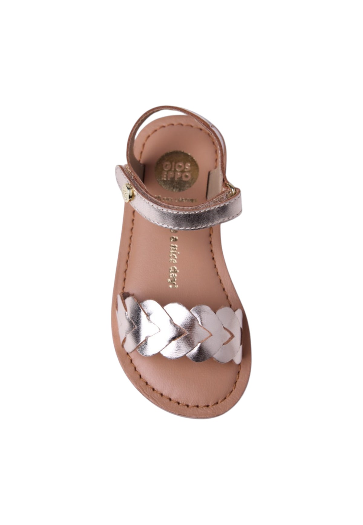 Sandali GIOSEPPO KINSHASA/STARTHAM 79281/79282 GOLD bambina