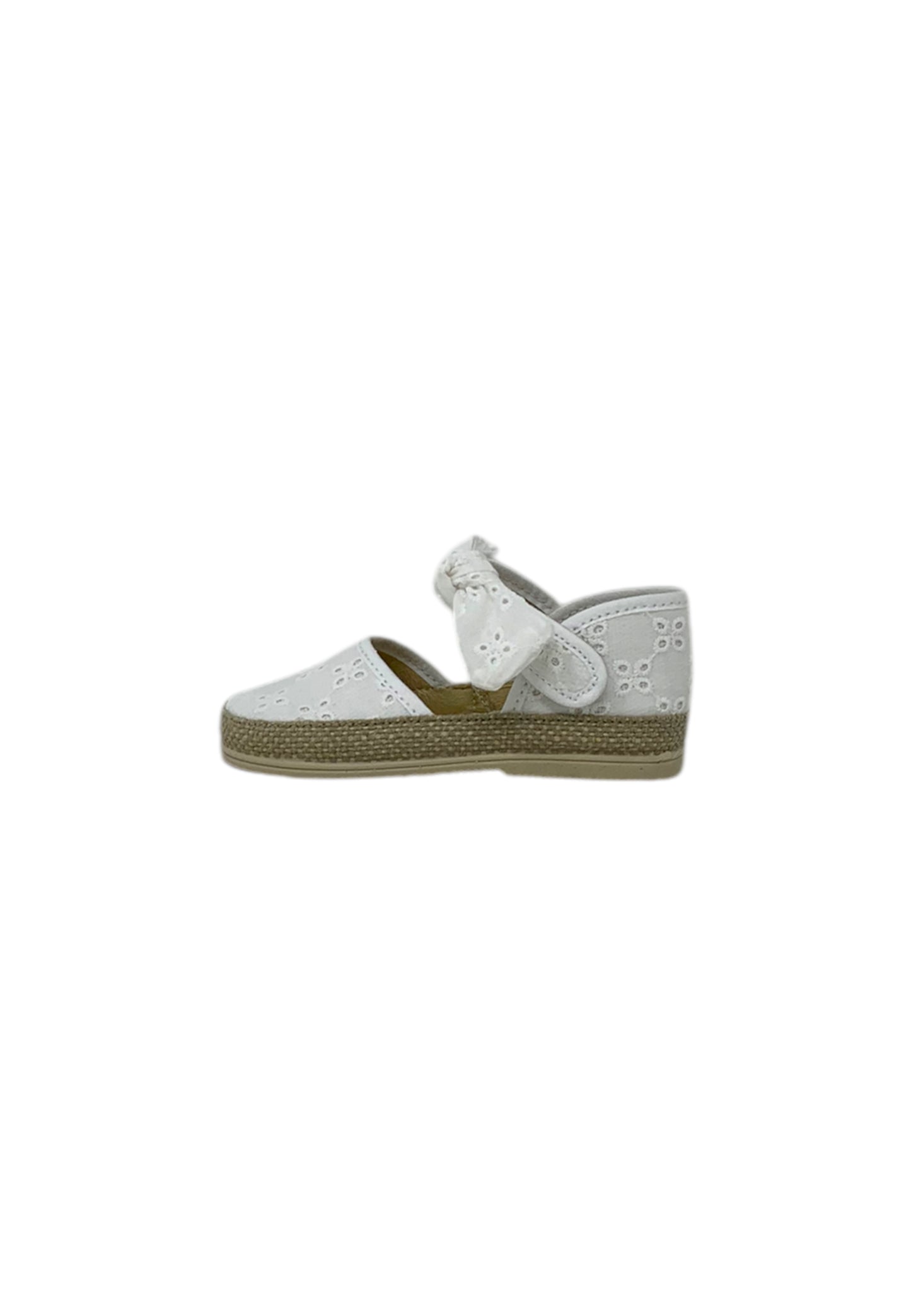 Espadrillas VULLADI 9501-572 voile bianco bambina