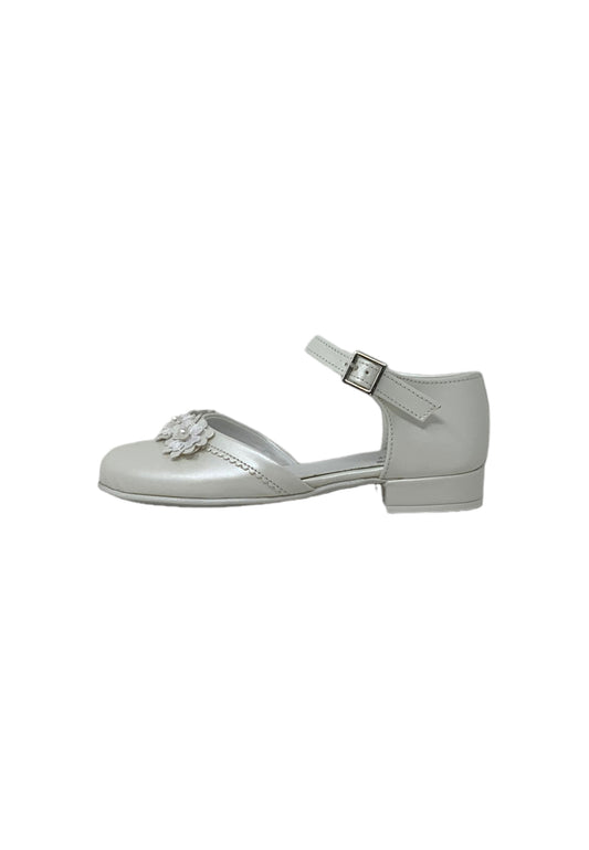 Ballerine con tacco Sa.Ba. Calzature 09 Bianco Perlato bambina/ragazza