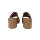 Sandalo CROCS BROOKLYN WOVEN SLIDE HEEL 209979-2EY donna