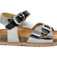 Sandali da passeggio BioNatura 22B 1005 GMNP NERO bambina