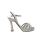 Italia Leone Sandali con tacco A7856 RASO 02 Donna