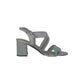 Sandalo col tacco JOEL A6051 LIZ FIL ARGENTO IC 167/ARG ARGENTOb donna