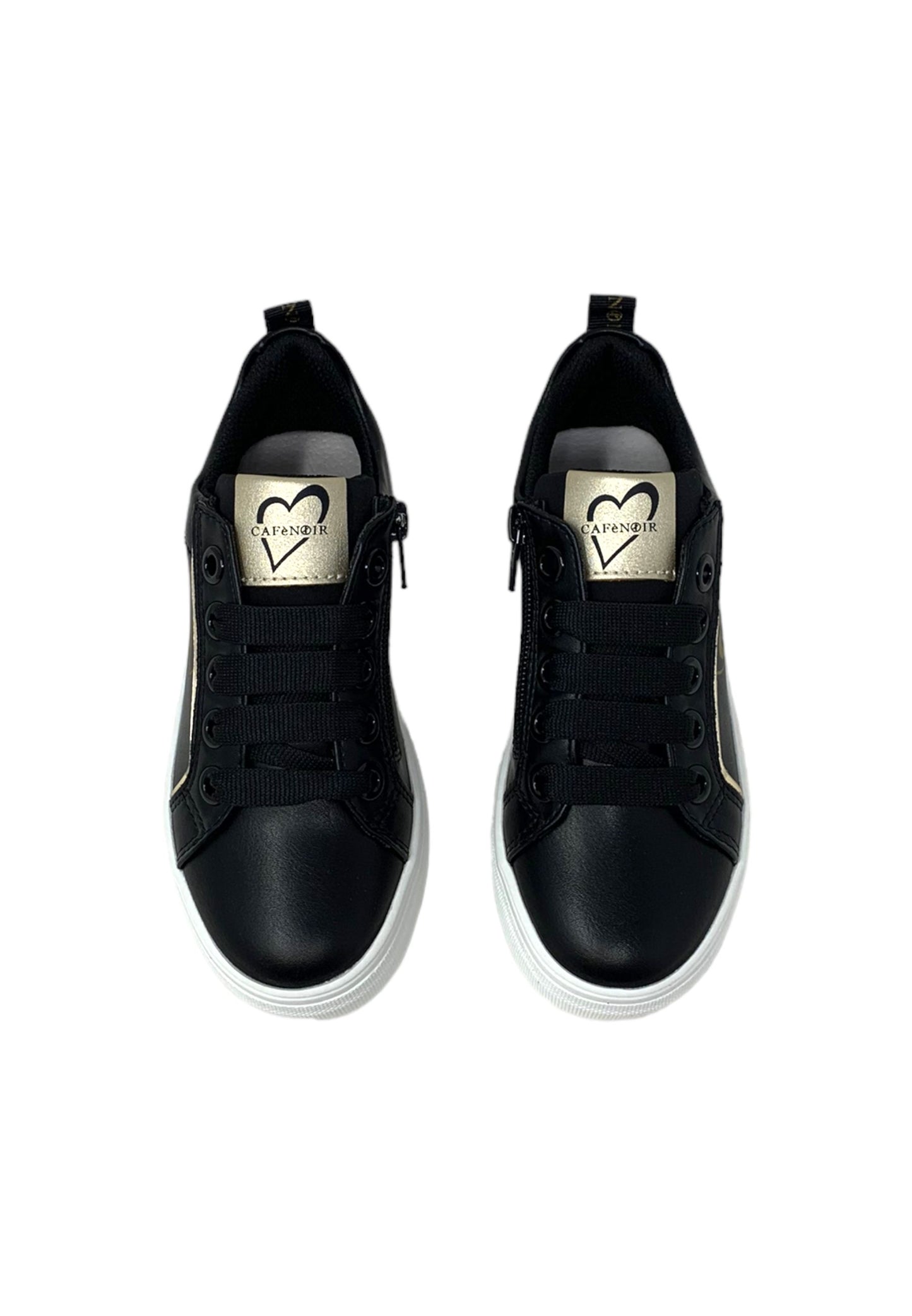 Sneakers CAFE' NOIR C-2600 BLACK bambina/ragazza