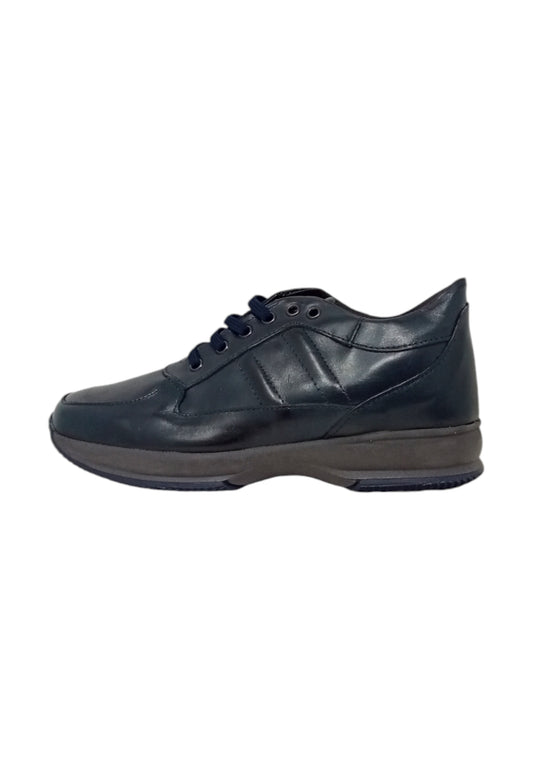 Italia Leone Sneakers blu pelle 7002 inv uomo