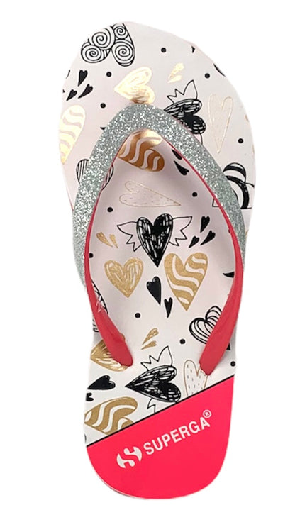 Infradito S24S744 ARGENTO SUPERGA BAMBINA