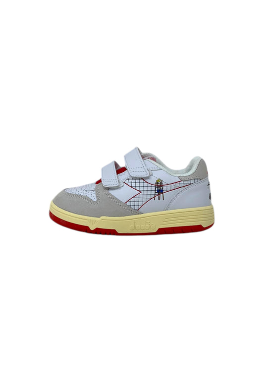 Sneaker DIADORA DEUCE PEANUTS TD 501.181612 01 C7409 Bambino