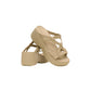 Sandali Crocs Brooklyn Knot Sky Sandal 212011-205 Beige donna