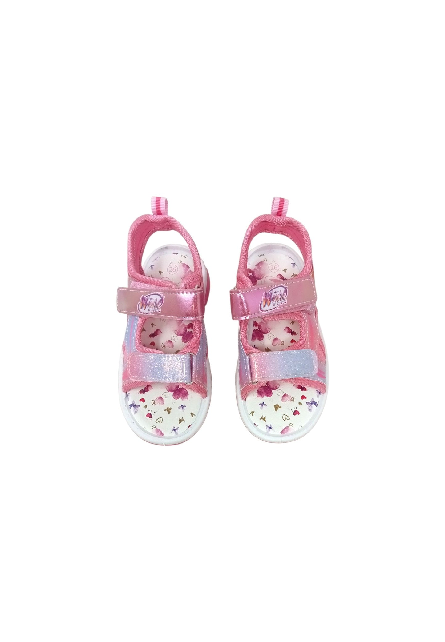 Sandali luminosi Silver WINX X7210022S FUXIA Bambina