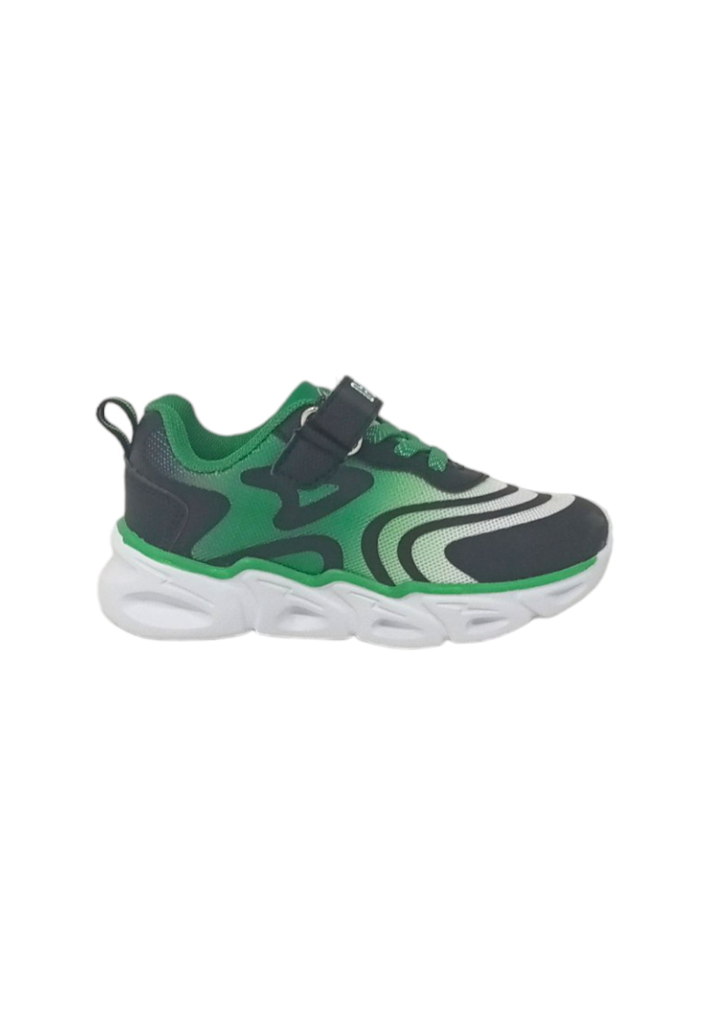 Sneaker con luci Silver Hulk R1010167T BLACK Bambino