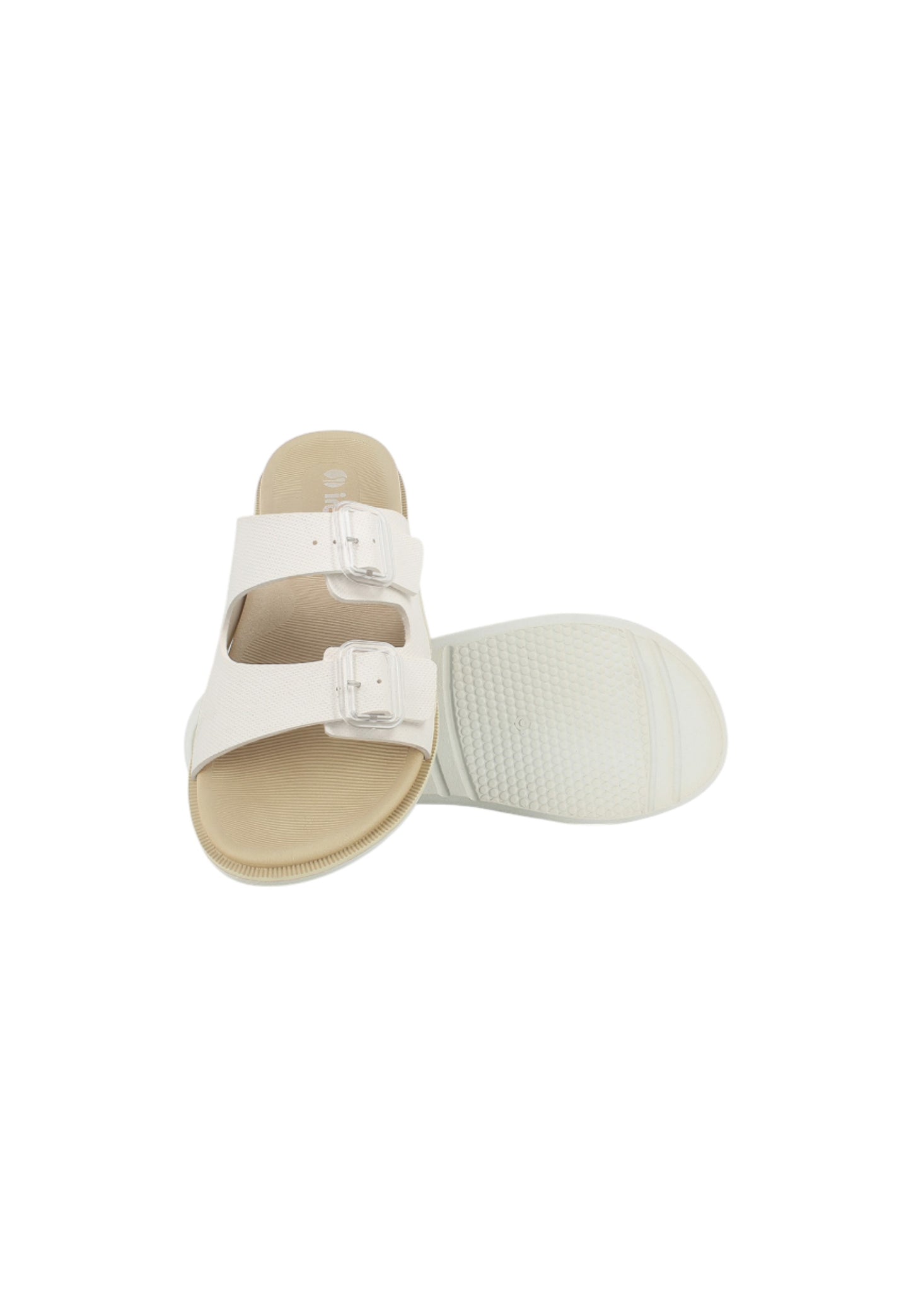 Ciabatta INBLU Dual Density SF000007 BIANCO donna