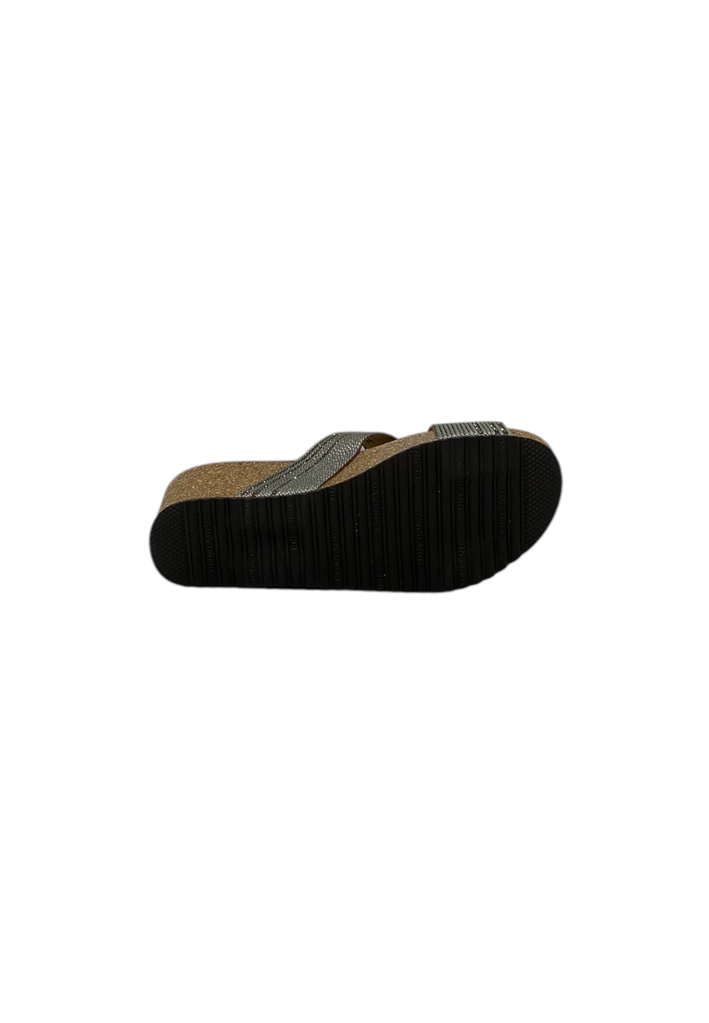 Ciabatta con zeppa GRUNLAND ERSI CB0820-70 ANTRACITE Donna