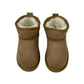 Stivaletto con pelliccia GRUNLAND JR CROMPO2100-I4 CUOIO  bambina/ragazza