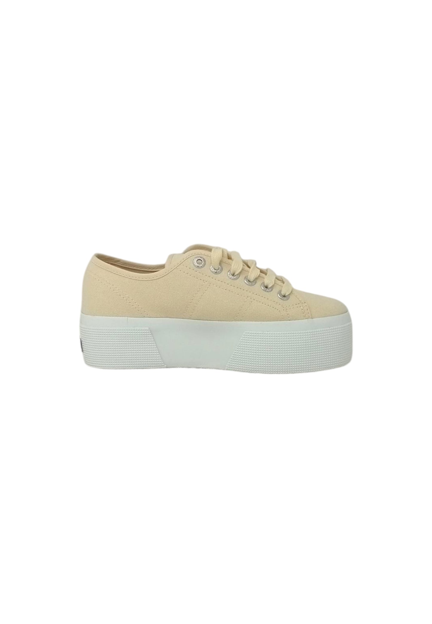 Sneaker SUPERGA 3790 PLATFORM S3134MW XQ1 BEIGE Donna
