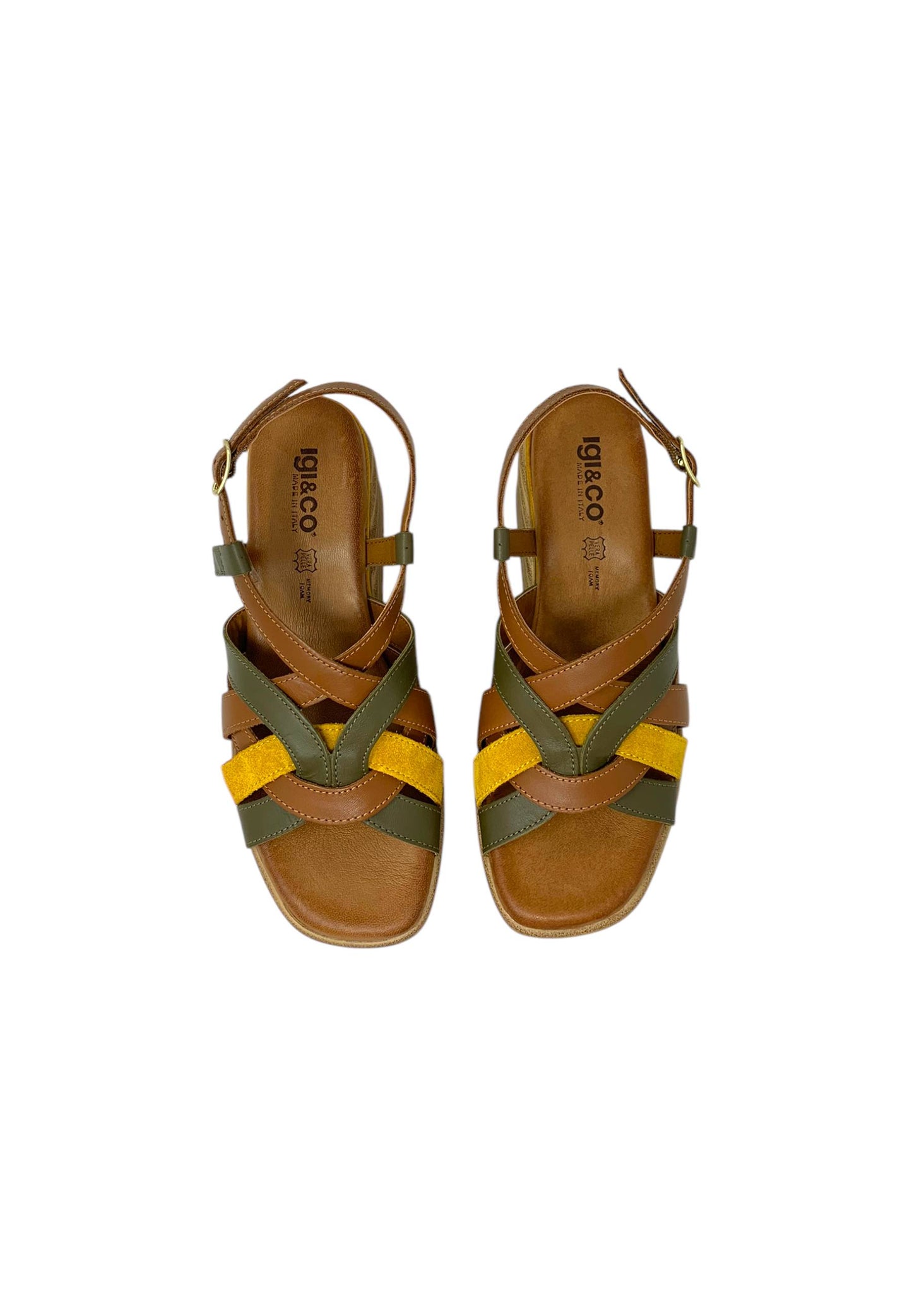 Sandali con zeppa Igi&Co 7689522 Donna