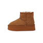 Stivaletto con pelliccia GRUNLAND JR CRIS PO2145-I4 CUOIO bambina/ragazza