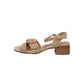 Sandali con tacco REPO 31229-E6 BEIGE donna
