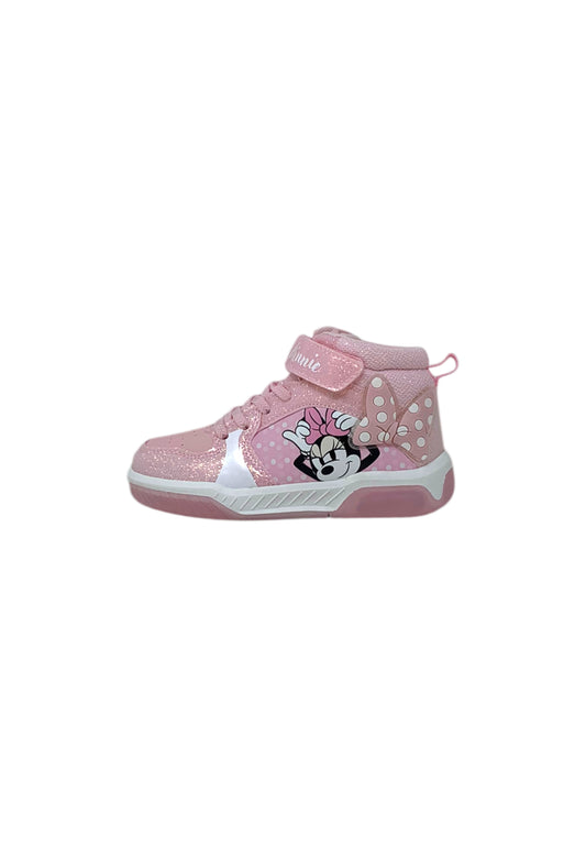Sneaker luminose Silver Minnie D3010745S PINK Bambina