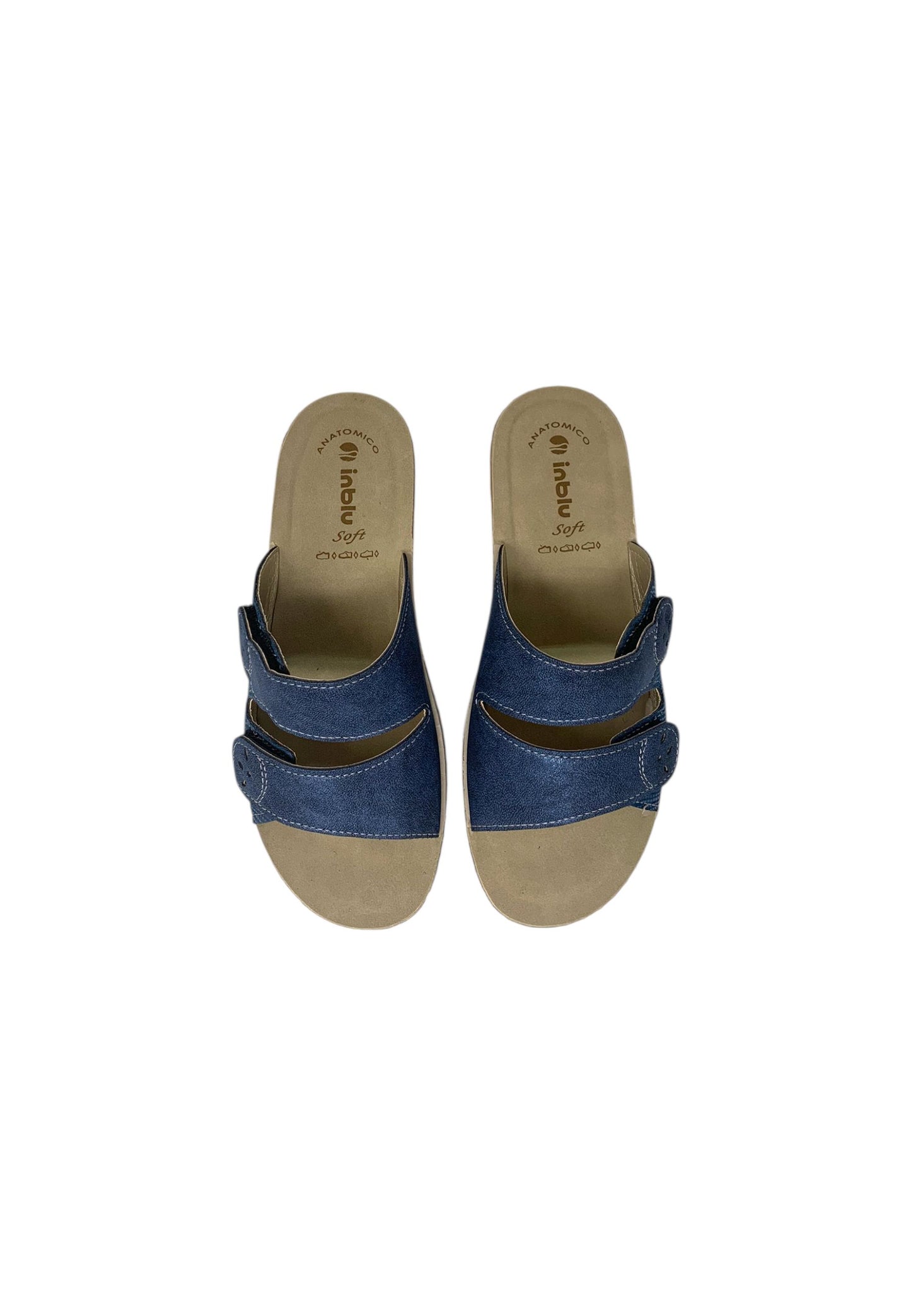 Ciabatta INBLU 26000093 BLU donna