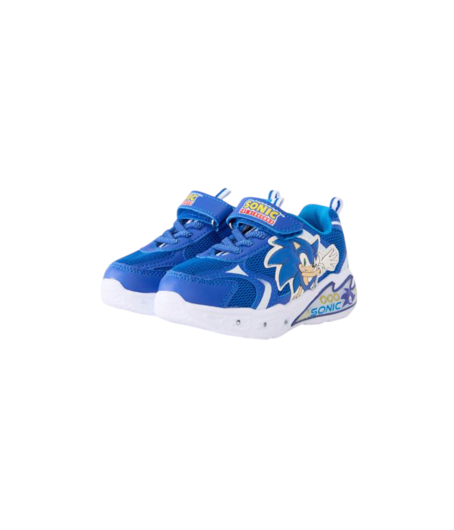 Sneaker luminose Silver Sonic N9610077T BLU Bambino