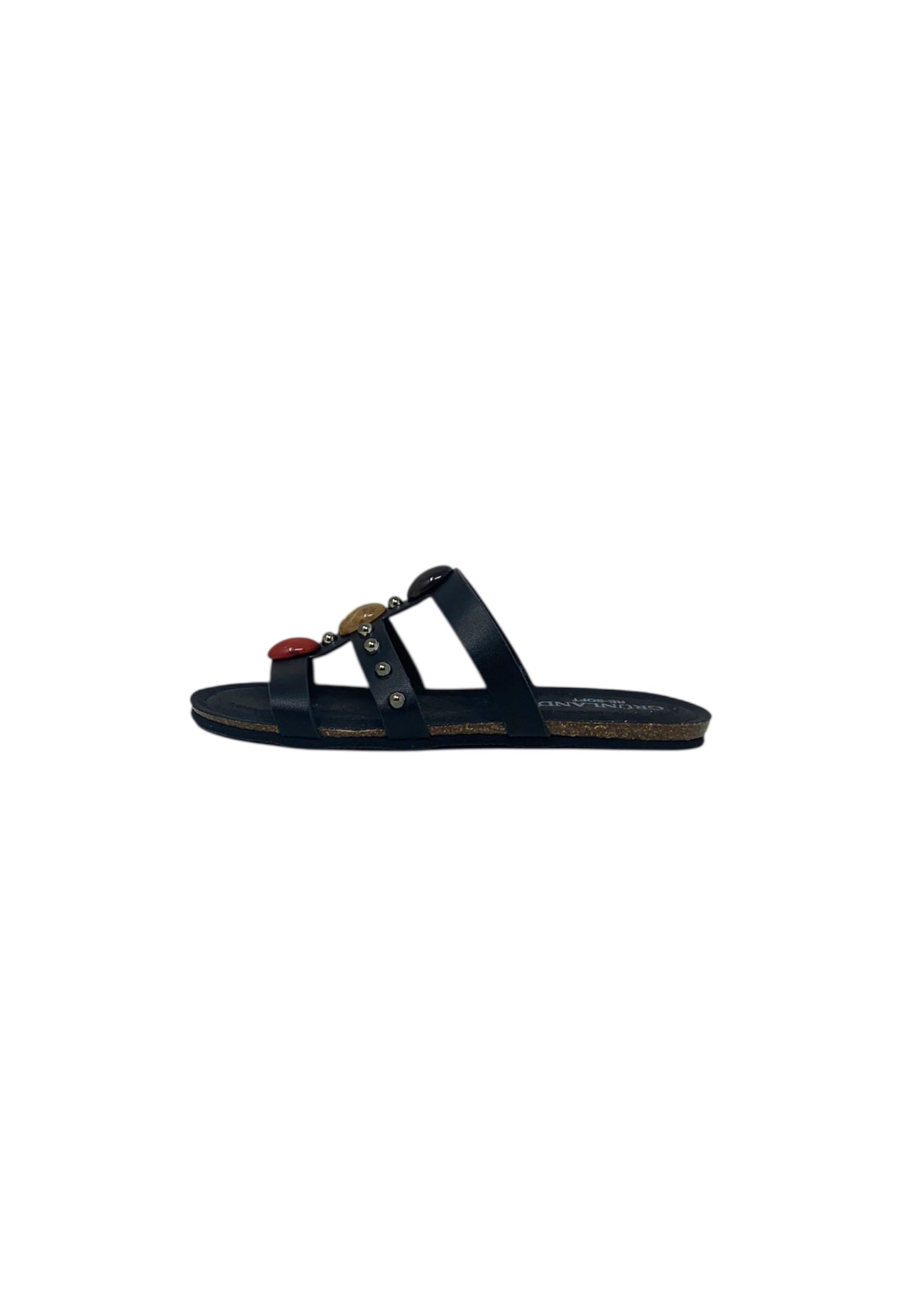 Sandalo ciabatta GRUNLAND SUVI CB1848-M7 NERO ragazza/donna